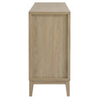 Modway - Sinya 4 portes Buffet - Chêne clair-Assemblée requise