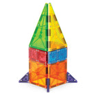 Magna-Tiles - Ensemble de construction magnétique combiné de 20 pièces-Sécurité Garantie: Toutes les pièces MAGNA-TILES sont construites pour résister à d'innombrables heures de jeu. Notre treillis de signature empêche la fissuration, tandis que les rivets de fixation gardent les aimants sûrs et sécurisés.