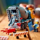 LEGO - City Great Vehicles La bétonnière-Les accessoires incluent 2 barrières, une brouette, un panneau routier, une pelle et un balai