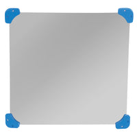 Childrens FactoryMD – Miroir carré pour enfants de 24 po, 24 x 24 x 0,06 po-Groupe d’âge et niveau : Pour tous les âges