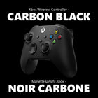 Xbox - Manette sans fil - Noir Carbone-Ne ratez plus votre cible grâce à la poignée texturée sur les gâchettes, sur les boutons et à l’arrière et à la croix directionnelle hybride pour une entrée précise et familière