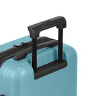 Bugatti - Valise de cabine à coque rigide, 21.50po  de la collection Dubai - Vert Artique -Système d'extension à fermeture éclair pour 20 % d'espace de rangement en plus