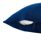 Modway - Enhance 24 po Performance Velvet Coussin décoratif in Marine-Moulures en tuyauterie française