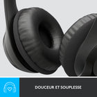 Casque d’écoute USB H390 de Logitech-Garantie limitée de 2 ans pour le matériel