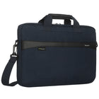 Targus - GeoLite EcoSmart 15-16 po Essential Slim Brief Topload - Marine-Pochette de rangement zippée à l'avant
