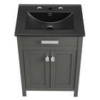 Modway - Laguna 24" Vanette de salle de bain - Gris Noir-8