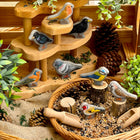 Yellow Door - Pierres de jeu sensorielles - Oiseaux - Lot de 8-Assez durables pour être utilisés dans l'eau, le sol, la boue et l'argile de jeu, ces magnifiques oiseaux peuvent être facilement nettoyés après chaque activité
