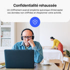 NordVPN - Abonnement au service VPN de base - 1 An - 6 Appareils [Téléchargement]-Défendez l'ensemble de votre foyer. Gardez NordVPN actif sur un maximum de dix appareils simultanément ou sécurisez l'ensemble du réseau de votre maison en configurant la protection VPN sur votre routeur. Compatible avec Windows, macOS, iOS, Linux, Android, Android TV, Android TV Stick, les navigateurs Web et d'autres plateformes populaires.