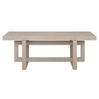 Hudson&Canal - Table basse rectangulaire Breslow 47" L - Blanc aulne-La table est fabriquée à partir de matériaux MDF de haute qualité et durables