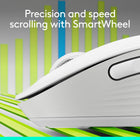 Logitech Signature M650 Souris Sans Fil - Blanc-Prise Optimale Pour Votre Main: Cette souris confortable est conçue pour les mains de petites et moyennes tailles, pour une prise optimale