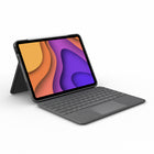 Étui clavier Logitech Folio Touch pour iPad Air 11" (M2) / (M3) et iPad Air (4e et 5e génération) - Graphite-Trackpad haute précision: Utilisez toutes les commandes gestuelles multi-touch que vous adorez telles que le défilement vers les côtés, vers le haut, vers le bas et le pincement pour naviguer encore plus rapidement dans votre iPad Air.