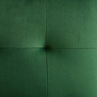 Modway - Privy Acier inoxydable doré Performance Velvet Chaise à manger - Émeraude d’or-8