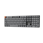 Keychron - K5 Max Interrupteur interchangeable Gateron RGB rétroéclairé - Interrupteur brun-Connectivité trois modes (2,4 GHz, Bluetooth et filaire) offrant une polyvalence fiable sur plusieurs appareils