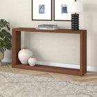 Hudson&Canal - Console Osmond 55" L - Noyer satiné-Finition en noyer satiné aspect bois