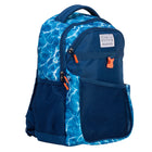 Set Sac à Dos et Lunch Camper Renwick  -  Motif Vagues-Dos et bretelles rembourrés