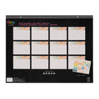 The Happy Planner - 2025-2026 Calendrier de bureau de 12 mois Petal Poetry -Une feuille d’autocollants de rappel est incluse pour que vous n’ayez pas à attendre pour commencer la planification! 