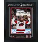 Frameworth - Jordan Staal 16 po H x 20 po l Cadre signature réplique Carolina Hurricanes Champions de la Coupe Stanley 2026 - Sous licence officielle LNH/AJLNH-Produit mural NHL and NHLPA sous licence officielle pour les amateurs des Carolina Hurricanes