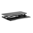 Uplite Convertisseur de Bureau Assis debout - Noir-Plage de réglage : Point de repos inférieur à 4,3" / Hauteur maximale : 19,9" à partir du dessus de table.