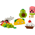 LEGO - Classic Creative Food Friends - 150 pièces-Les enfants peuvent mélanger les briques, les yeux et les bouches pour créer de nombreux autres modèles amusants