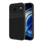 AXS - PROTech Plus Étui mince anti-choc avec double couches pour Google Pixel 9 Pro XL - Noir-Résistant aux chutes jusqu’a 10 pieds