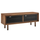 Modway - Kurtis 47 po Meuble TV, Noyer-Meuble téléviseur urbain moderne