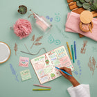 Paper Mate - Stylos-feutres parfumés escapade dans la nature Flair, pointe moyenne (0,7 mm), parfums et couleurs assortis, 6 unités-Point Guard empêche les feutres de s’effilocher pour que la fête ne s’arrête jamais