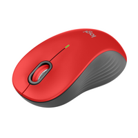 Logitech - Signature M550 L souris sans fil pour les grandes mains - Rouge Classique-Faites défiler plus efficacement: Avec la souris sans fil Logitech Signature M550, obtenez une précision ligne par ligne pour les documents et un défilement ultra-rapide pour les longues pages Web , changez simplement de mode d’un simple mouvement de la roulette SmartWheel