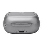 JBL - Live Beam 3 Écouteurs intra sur tige sans fil avec réduction de bruit - Argent-Que vous soyez à la plage ou sur une piste cyclable en montagne, les écouteurs JBL Live Beam 3 sont imperméables et résistants à la poussière pour vous accompagner dans toutes vos aventures en plein air