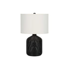 Monarch Specialties - Luminaire - 23 po H Lampe De Table - Rotin Noir - Abat-Jour Ivoire / Crème - Moderne-Apportez une touche décontractée et contemporaine à votre intérieur avec cette élégante lampe de table de 23 pouces de haut, dotée d'une base en forme de pot de gingembre, d'une base au fini texturé en rotin noir sur un cadre en métal, et surmontée d'un abat-jour moderne en tissu ivoire et d'un embout noir