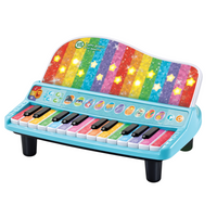 LeapFrog - Lumi piano P'tit maestro - Français-Baignez dans la lumière des projecteurs tout en suivant les lumières étoilées pour jouer 15 mélodies