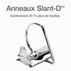 Cardinal® - Reliure XtraLife ClearVue verrouillable à anneaux en D, noire, 4 po-Contenu recyclé de 55 %; post-consommation de 52 %    