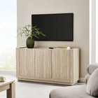 Modway - Hollis 59" Travertin Buffet - Travertin-Étagères ajustables