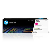 HP - Cartouche de toner LaserJet authentique 218A - Rendement Standard - Magenta-Comptez sur une impression fiable de haute qualité et gagnez du temps en évitant les problèmes d’impression courants : le toner HP d’origine offre à votre bureau l’expérience d’impression essentielle à la productivité