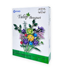 Contixo - Ensemble de blocs de construction de la collection florale Bouquet de tulipes-Libérez votre imagination et utilisez les pièces polyvalentes pour créer non seulement de superbes bouquets de tulipes, mais aussi une multitude d'autres chefs-d'œuvre floraux. Combinez les blocs avec d'autres ensembles de la collection florale Contixo pour construire de magnifiques jardins, des paysages à couper le souffle ou même des merveilles architecturales inspirées de la beauté de la nature