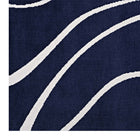 Modway - Therese Tourbillon abstrait Tapis de 5 pi l x 8 pi L - Marine et Ivoire-Résistant aux taches / Facile à nettoyer