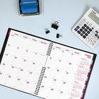 Brownline - 2026 Agenda mensuel CoilPro 14 mois Couverture rigide avec Reliure spirale double - 11 po x 8-1/2 po - Noir - Anglais-Format de page: 11 po H x 8-1/2 po l