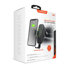 HyperGear - Support de charge rapide sans fil Gravity 15 W - Noir-Convient aux grilles de ventilation, aux tableaux de bord et aux pare-brise