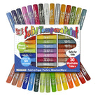Kwik Stix - Peinture Tempera Solide - Ensemble d'Art - 30 Couleurs-SÉCHAGE RAPIDE : Sèche en moins de 90 secondes, offrant un plaisir sans désordre pour les enfants de tous âges