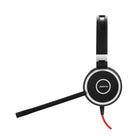 Jabra - Evolve 40 Casque Filaire Stereo Professionnel - 3,5 mm, Connexion USB Type-A - Compatible avec Microsoft Teams-Connectivite avec prise de 3,5 mm