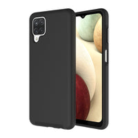 AXS - PROTech étui anti-choc & Protecteur d’écran ARMORGlass pour Samsung Galaxy A12 - Noir-Résistant aux chocs