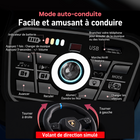 Gyrocopters - Voiture électrique pour enfants sous licence Lamborghini - Double moteur 12 V - Avec musique et télécommande - Blanc-Dimensions = 46 po × 27,5 po × 18 po (117 × 70 × 45 cm)