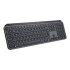 Logitech - MX Keys Clavier sans fil pour entreprise - Graphite-Sans fil avec 2 façons de se connecter - Récepteur USB Logi Bolt et technologie sans fil Bluetooth Low Energy (portée 10 m)