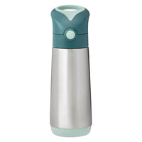 b.box - Bouteille Isotherme - 500ml - Forêt Émeraude-Isolation triple couche garde les boissons froides jusqu’à 8h ou chaudes jusqu’à 6h