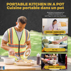 Ceramax - Poêle antiadhésive électrique de 1,5 L avec couvercle-Marmite et poêle électriques polyvalentes de 1,5 L : idéales pour préparer une variété de repas tels que des soupes, des ragoûts, des sautés, des ramen et plus encore, ce qui en fait un compagnon de cuisine parfait pour les petites cuisines, les dortoirs, les bureaux, les VR et plus encore