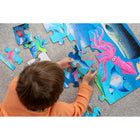 Crocodile Creek - Casse-tête de sol de récif de requin, 36 pièces-Les pièces des puzzles Crocodile Creek sont fabriquées à partir d'un tableau bleu solide et de haute qualité qui ne se déchirera pas et ne se cassera pas
