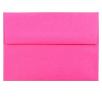 JAM Paper Enveloppes format A6 Brite Hue, fuchsia ultra vif, paq./250-Enveloppes Brite Hue couleur fuchsia ultra vif