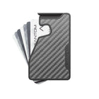 Fantom - M Portefeuille - Extra Mince - Fibre de Carbone-Peut contenir de 4 à 7 cartes sans s'étirer - ce portefeuille extra-fin est idéal pour transporter cartes de visite, cartes de crédit et de débit, espèces, etc
