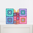 Connetix - Pack Portail Pastel, Contenant 48 Pièces-L'ensemble comprend un livret d'inspiration