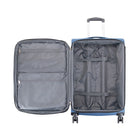 Samsonite - ZoomR 360 Valise à Roues Moyenne - 27,5 po - bleu-Les roues jumelées Spinner facilitent la navigation dans les allées étroites des avions, ainsi que sur une variété de surfaces