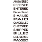 Trodat - Timbre dateur auto-encreur 4817 - anglais-Contenu minimal en plastique recyclé postconsommation de 70 %  